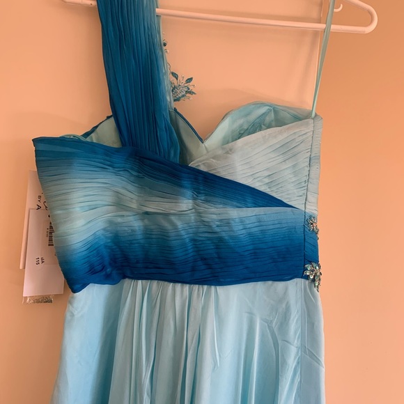 Blue light Maxi Dress size 6, 8 - Picture 6 of 6